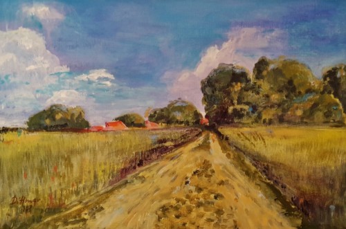 Am Lieper Winkel, 2018, 30 x 20 cm, Acryl